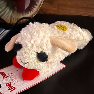 Lamb Chop squeaky dog toy 6"